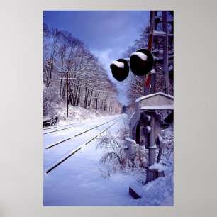 Affiches L'hiver dépiste l'affiche