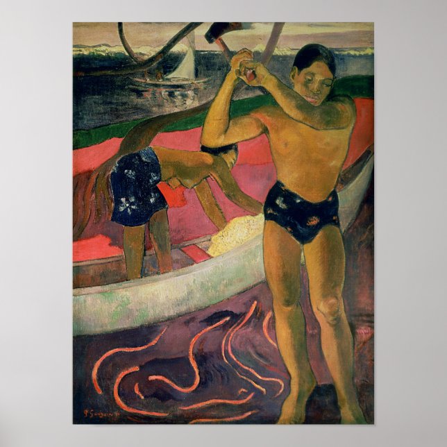 Affiches L'homme avec un x, 1891 (Devant)