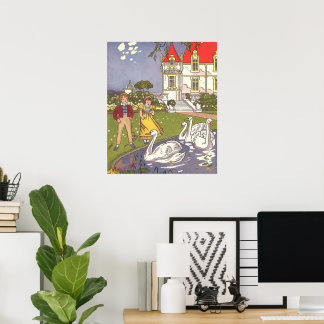 Affiches L'horrible canard, conte de fées Vintage par Hauma