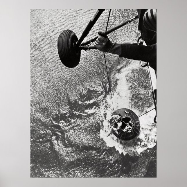 Affiches Liberté 7 Splashdown & Recovery (Devant)