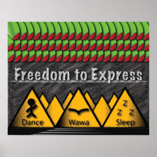 Affiches Liberté d'Express