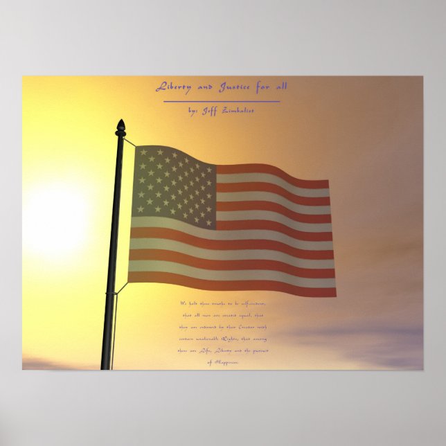 Affiches Liberté et justice (Devant)