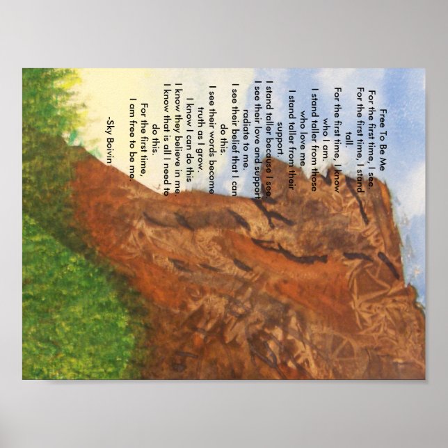 Affiches libre à moi (Devant)