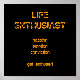 Affiches LIFE ENTHUSIAST, marque