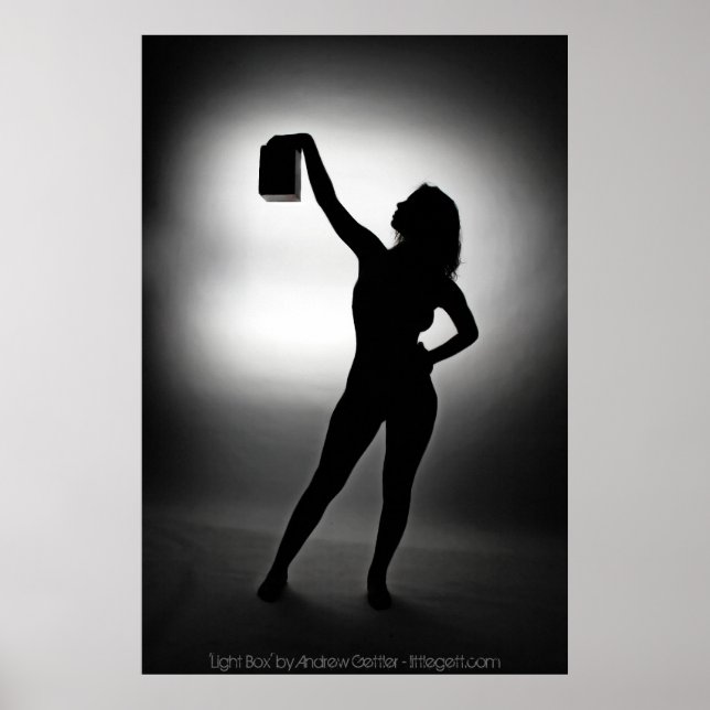 Affiches 'Light Box' par Andrew Gettler (Devant)