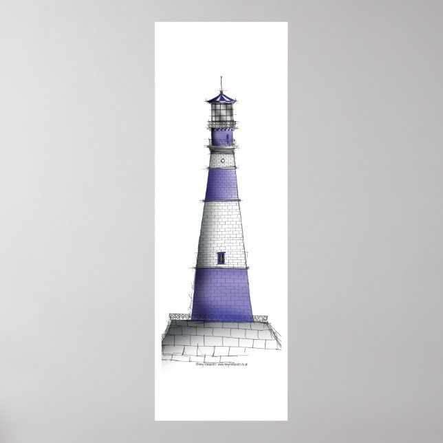 Affiches lighthouse art print 3, tony fernandes (Devant)