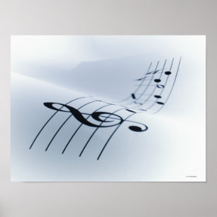 Affiches Ligne de la musique
