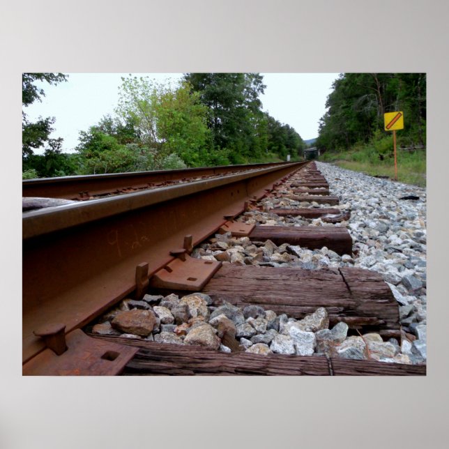 Affiches Ligne ferroviaire (Devant)