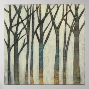 Affiches Ligne I de bouleau