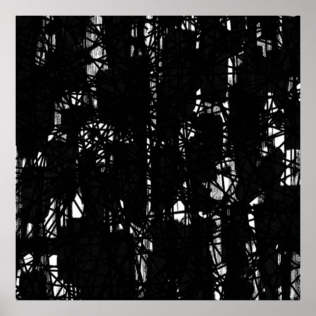 Affiches Lignes Abstraites 02 (Devant)