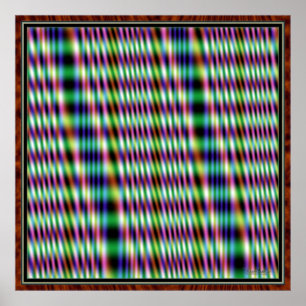 Affiches Lignes vibrantes