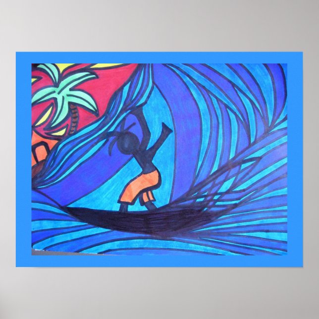 Affiches Lil' Surfer Dude (Devant)