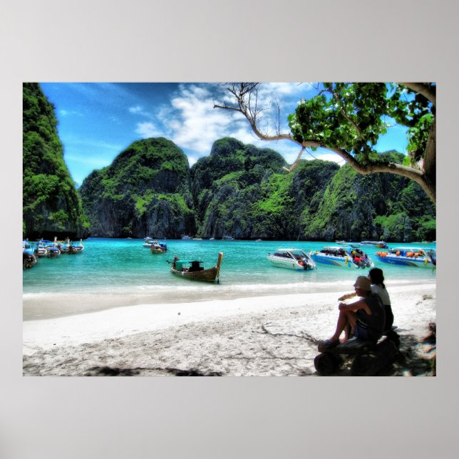 Affiches L'île de Koh Phi Phi (Devant)