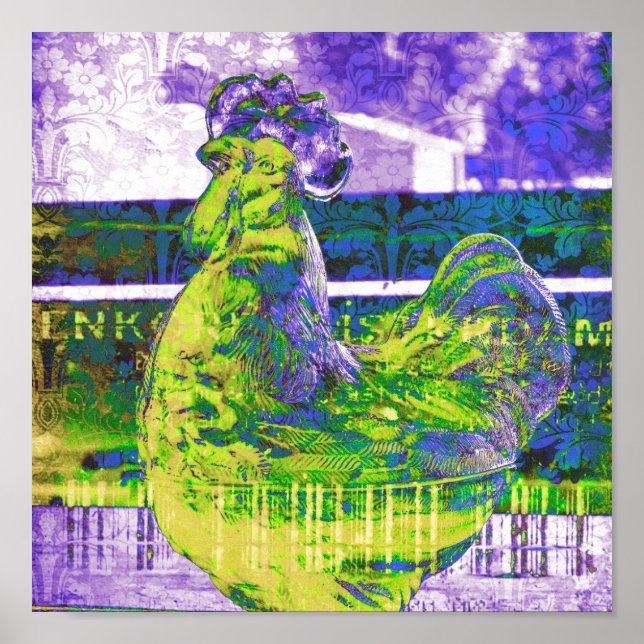 Affiches Lime Rooster (Devant)