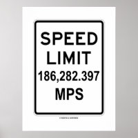 Limite De Vitesse 186 282,397 MPS (Vitesse De Lumi
