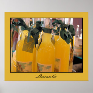 Affiches Limoncello, Italian lemon liqueur