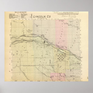Affiches Lincoln County, Nebraska