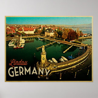 Affiches Lindau Allemagne Panorama
