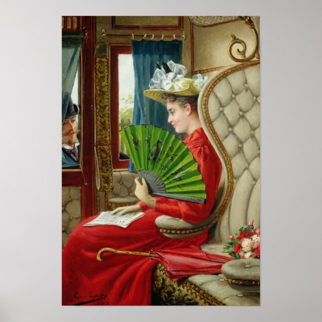 Affiches L'indiscrétion, 1895 (Devant)