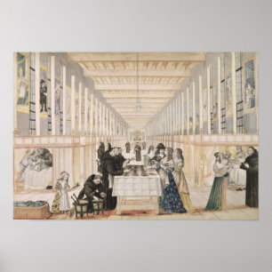 Affiches L'infirmerie des soeurs de la charité pendant l'a