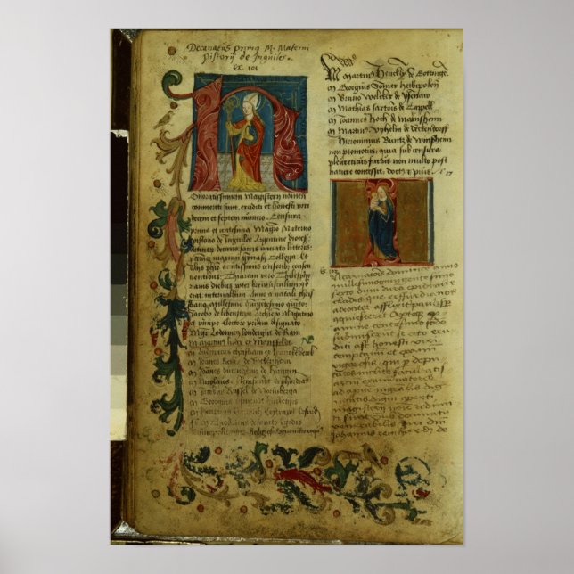 Affiches L'inscription de Martin Luther (Devant)