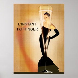 Affiches L'Instant Taittinger Remix