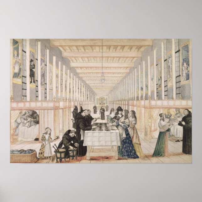 Affiches L'Institut des Soeurs de la Charité pendant une (Devant)