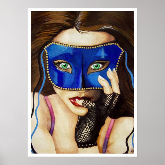 Affiches L'invitation au bal masqué (Devant)