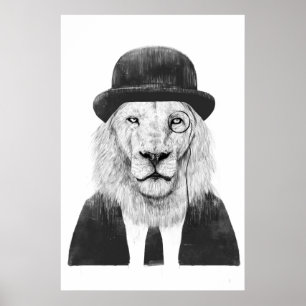 Affiches Lion de monsieur