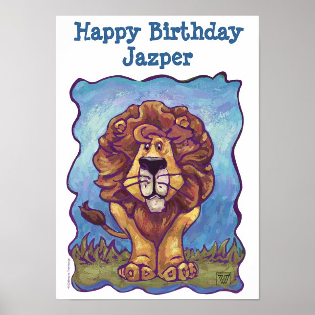 Affiches Lion Party Center (Devant)