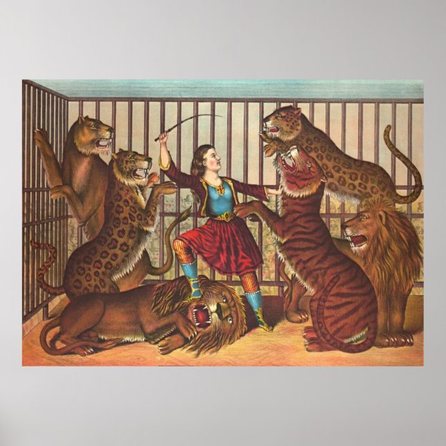 Affiches Lion Queen 1874 (Devant)