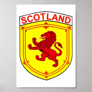 Affiches Lion rampant / Drapeau écossais