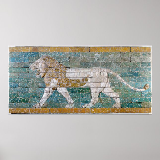 Affiches Lion représentant Ishtar (Devant)