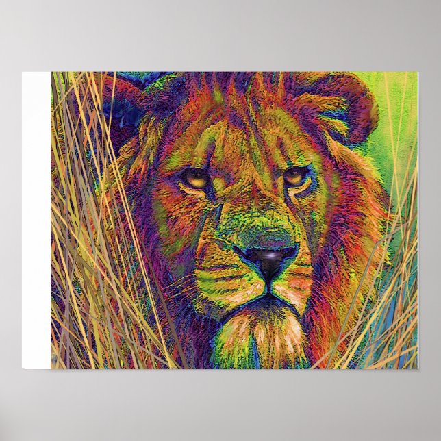 Affiches lion royal (Devant)