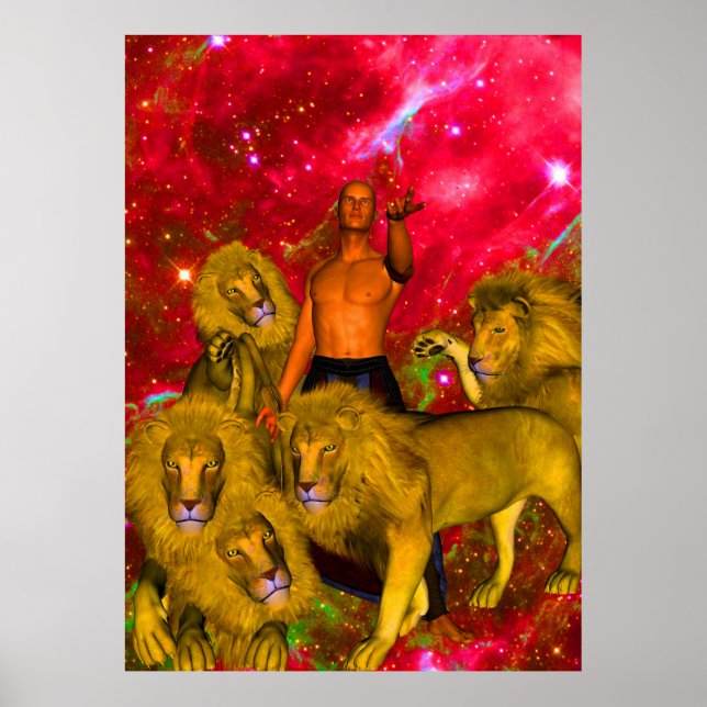 Affiches Lions (Devant)