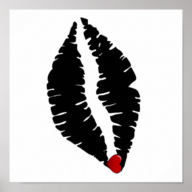 Affiches Lips Print (Devant)
