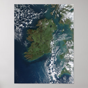 Affiches L'Irlande Vu De L'ISS
