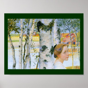 Affiches Lisbeth aux bouleaux