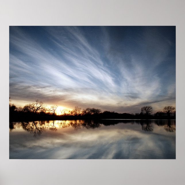 Affiches Lisse comme verre (Devant)