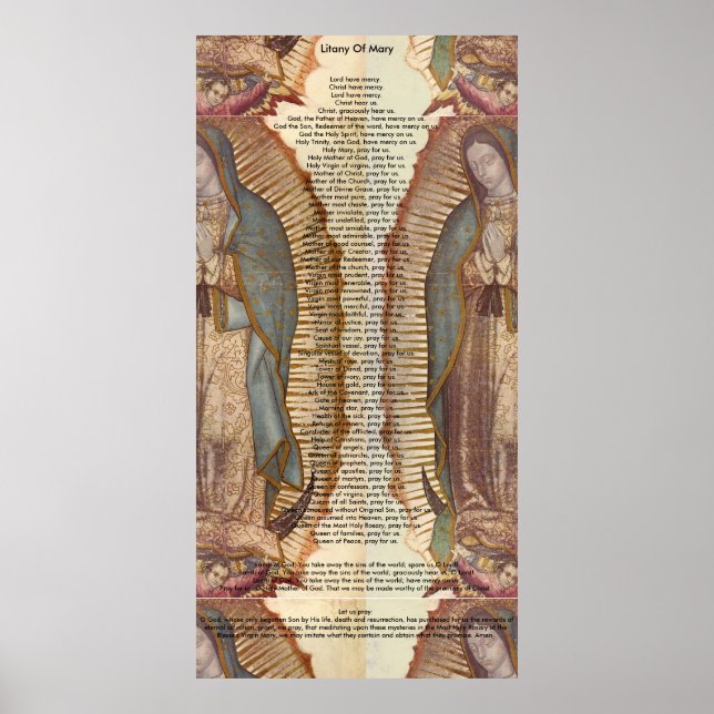 Affiches Litanie de Marie (30 x 60 Extra Large) (Devant)
