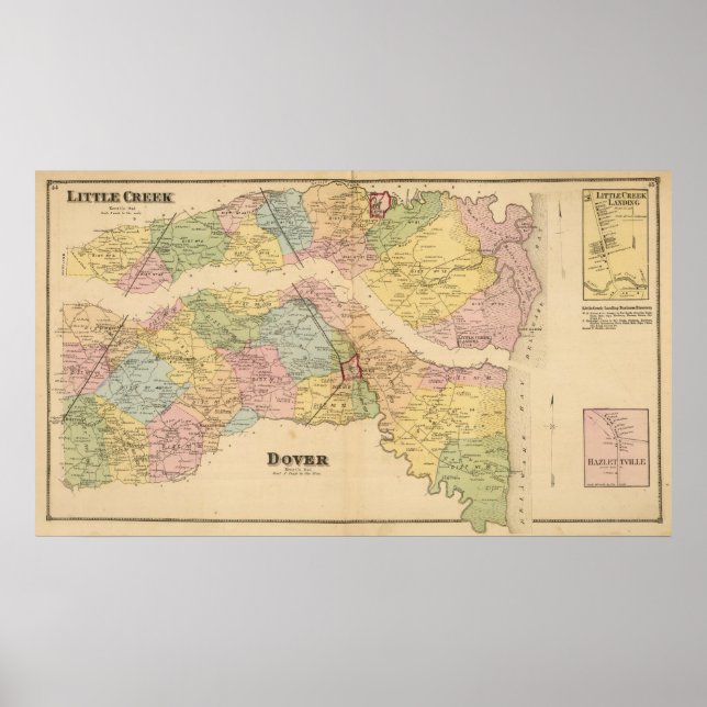Affiches Little Creek, Dover hundreds (Devant)