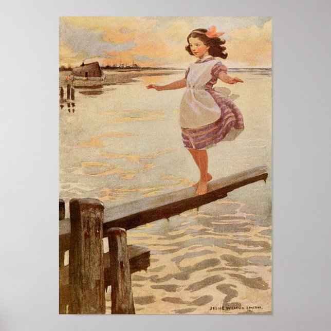 Affiches Little Emily par Jessie Willcox Smith Imprimer (Devant)