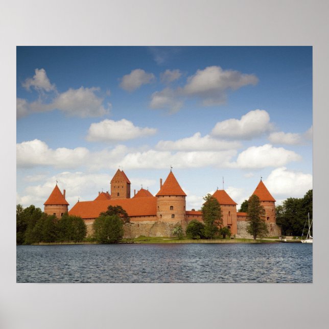 Affiches Lituanie, Trakai, Trakai historique national 2 (Devant)