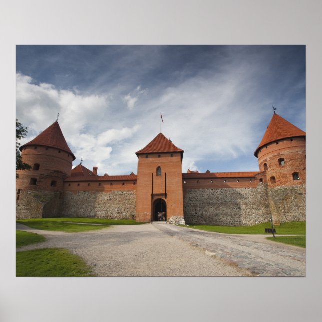 Affiches Lituanie, Trakai, Trakai Historique National 4 (Devant)