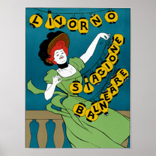 Affiches Livorno ~ Stagione Balneare