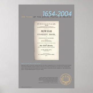 Affiches Livre De Cuisine Juive Par Esther Levy