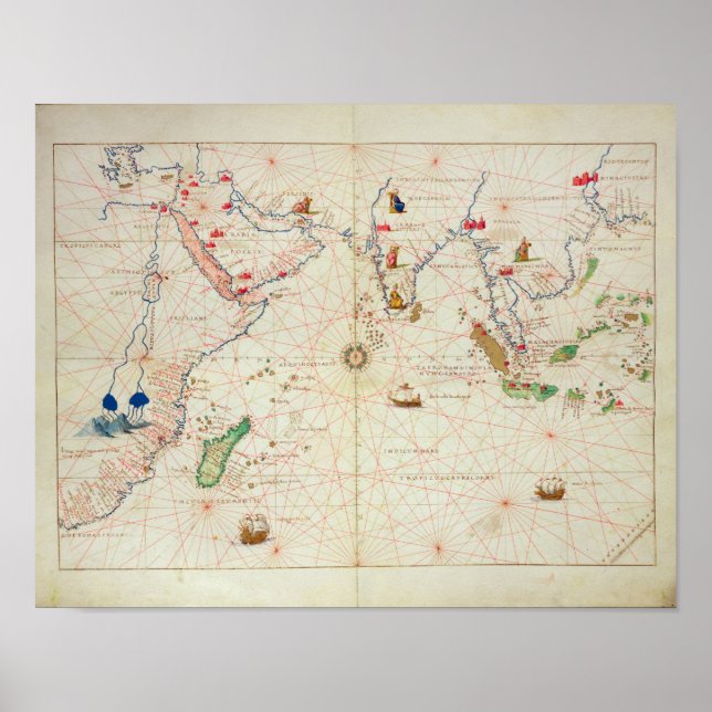 Affiches L'océan Indien (Devant)