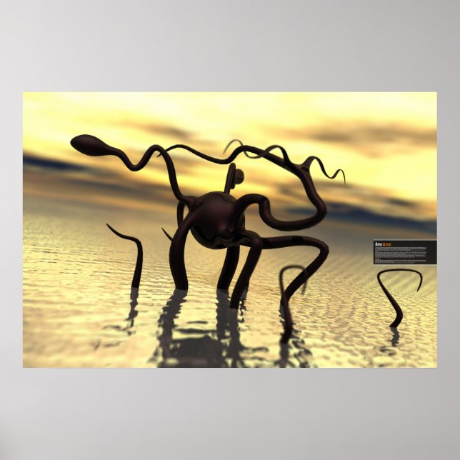 Affiches Loch Ness Monster ! (monstre d'eau) (Devant)