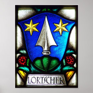 Affiches Loertscher Family Crest