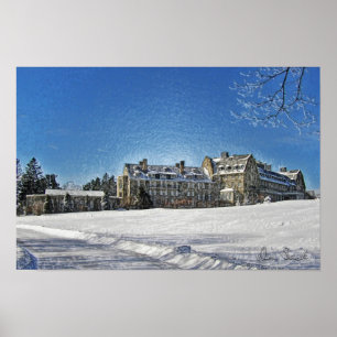 Affiches Loge de Skytop après l'affiche de neige